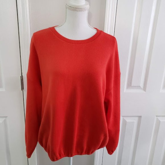 Elodie Red Top SZ L NWOT - Picture 1 of 5